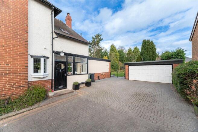 Driveway and Garage