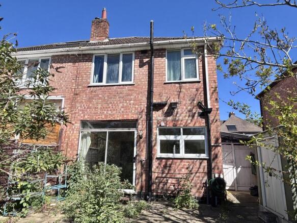 Rear of Property