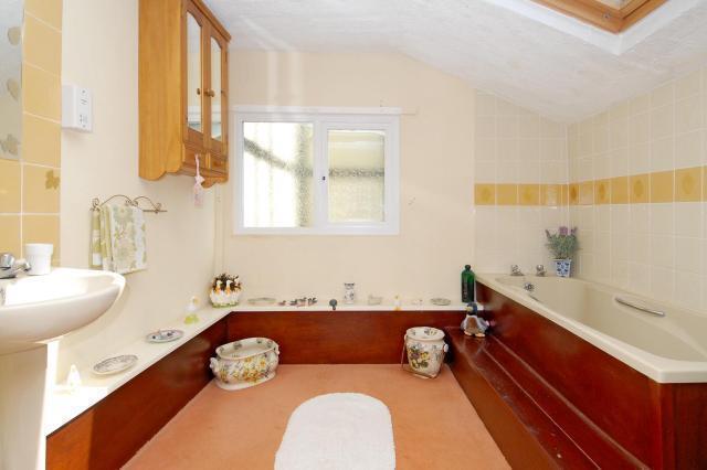 Bathroom with separate shower cubicle