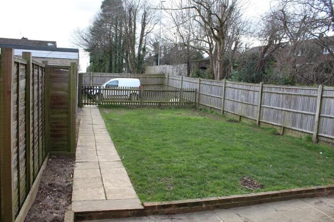 Rear garden