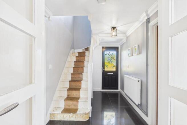 A fabulous entrance hall with potential to add car