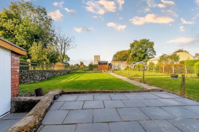 Rear garden