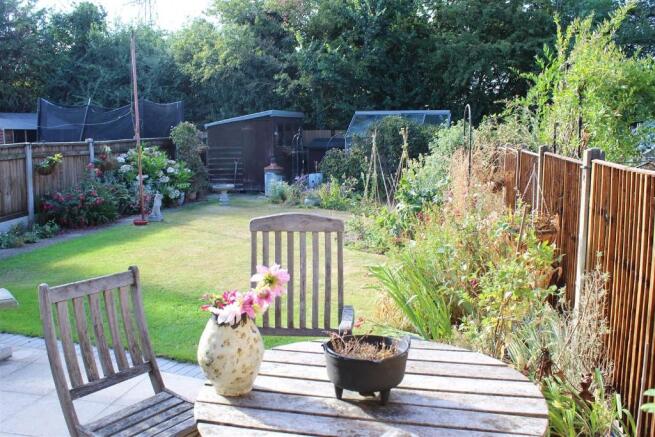 Rear garden