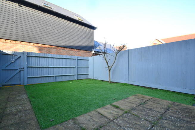 Rear garden
