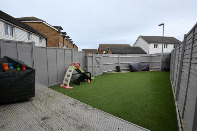 Rear garden