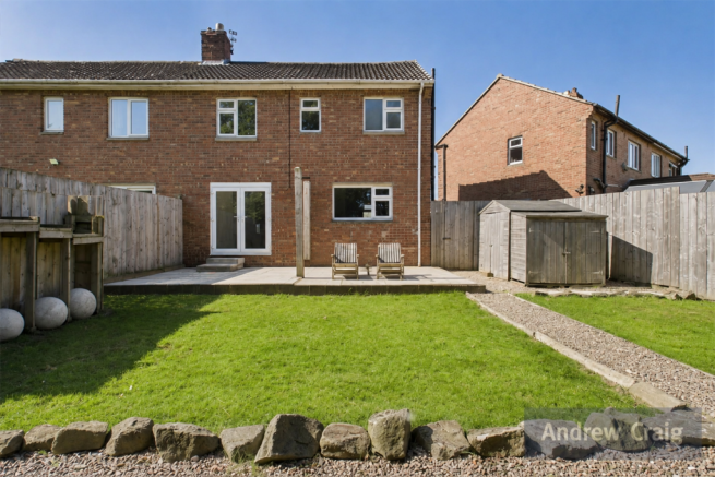 Rear garden