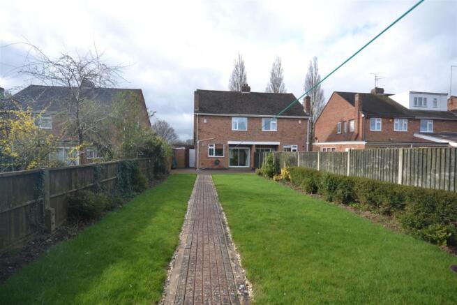 Rear garden