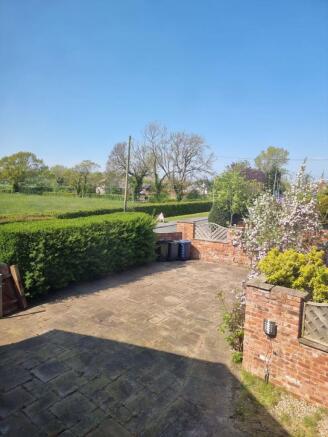 Elevated View of Garden