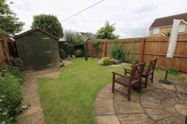 Rear garden