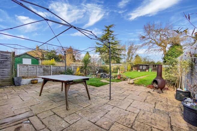 Rear Patio Area