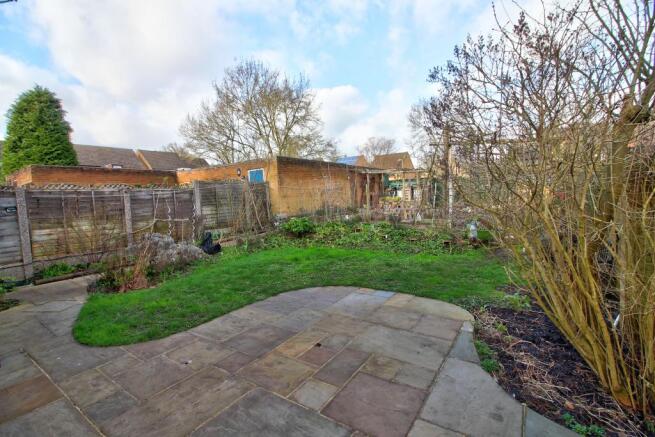 Rear garden