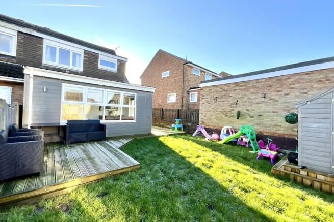 Rear garden
