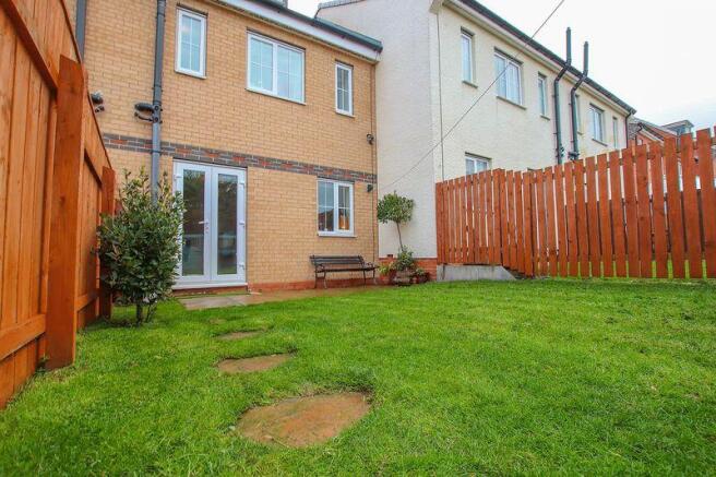 Rear garden