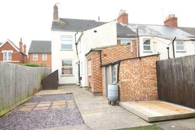 Rear of Property