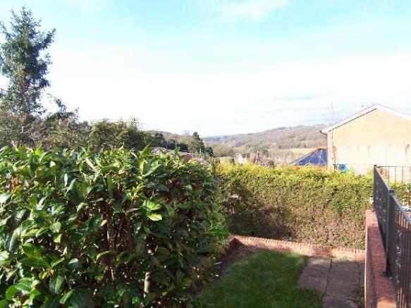 VIEW FROM REAR OF PROPERTY