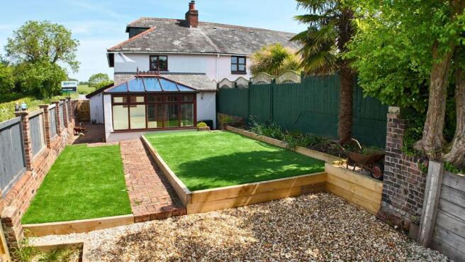 Rear garden