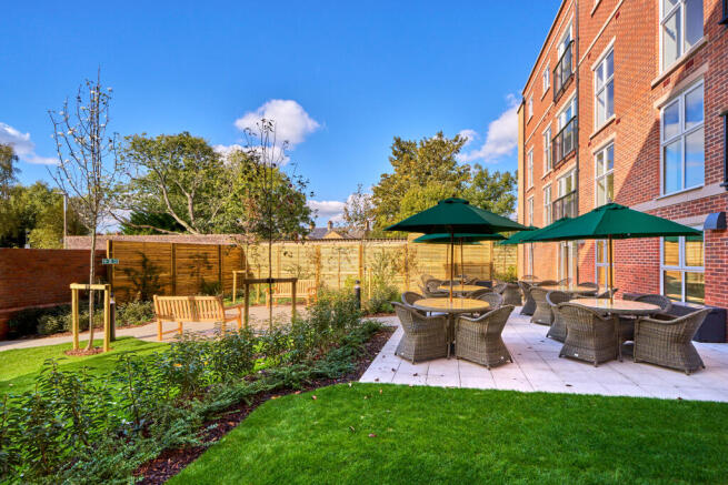 Typical communal garden