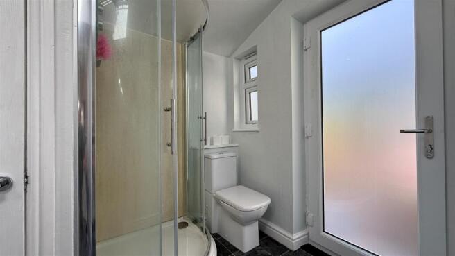 downstairs shower room
