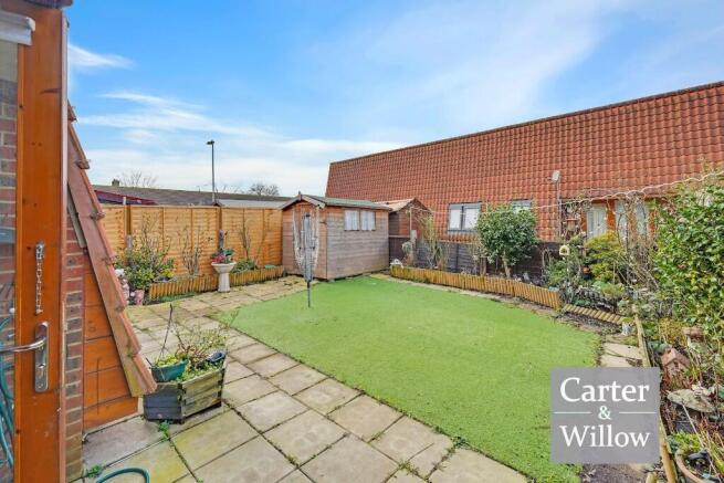 Private rear garden 