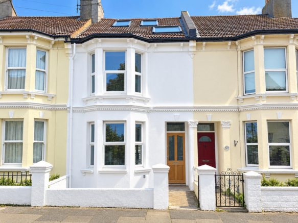 4-bed terraced on Westbourne Street, Hove, £675,000