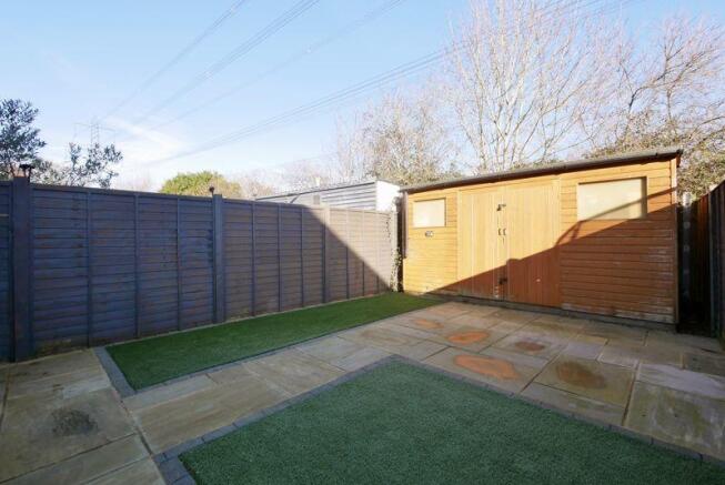 REAR GARDEN & SHED