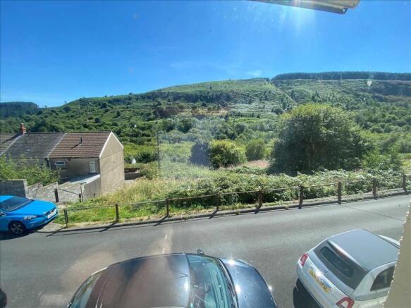 View from front of