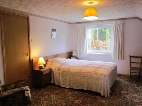 The master bedroom