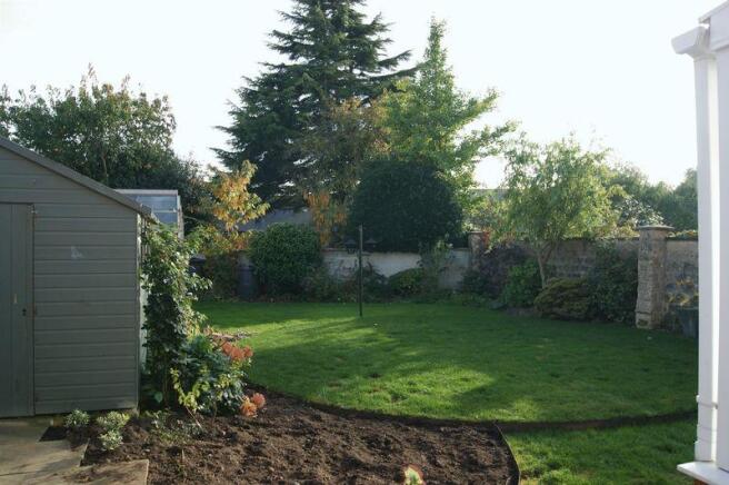 Rear garden