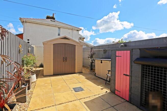 Enclosed rear garden