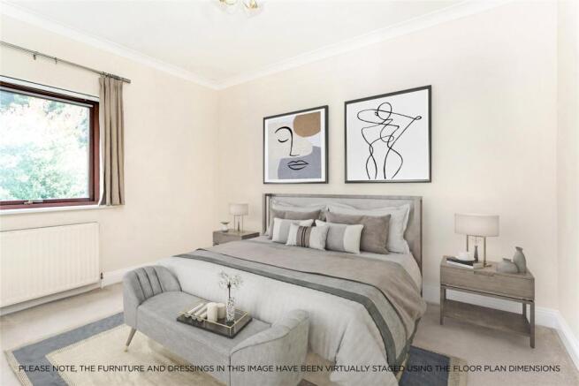 Staged Bedroom