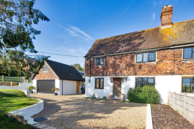4-bed semi-detached on Great Bainden Cottages, School House Lane, Horsmonden, Kent, TN12 8BW, £895,000