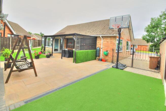 Rear garden