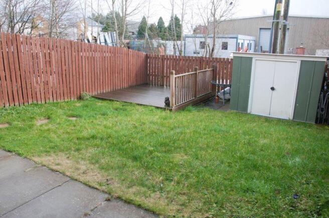 Rear garden