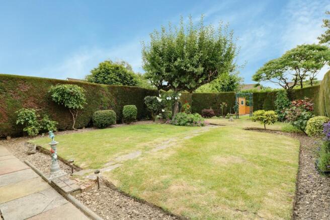 Garden at Back
