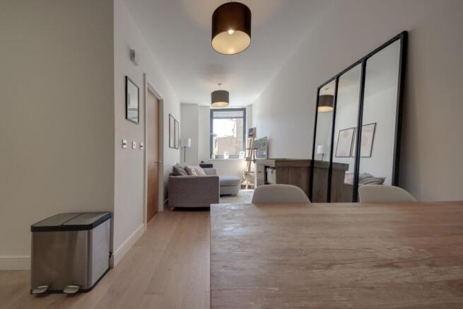 Open-plan living area