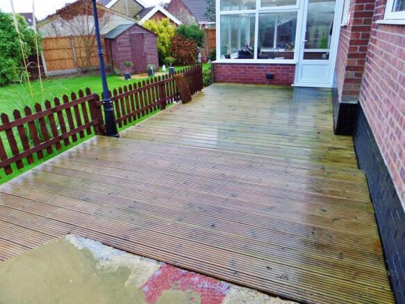 decking area