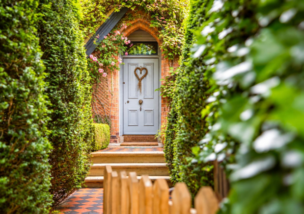 Front Door from Gate