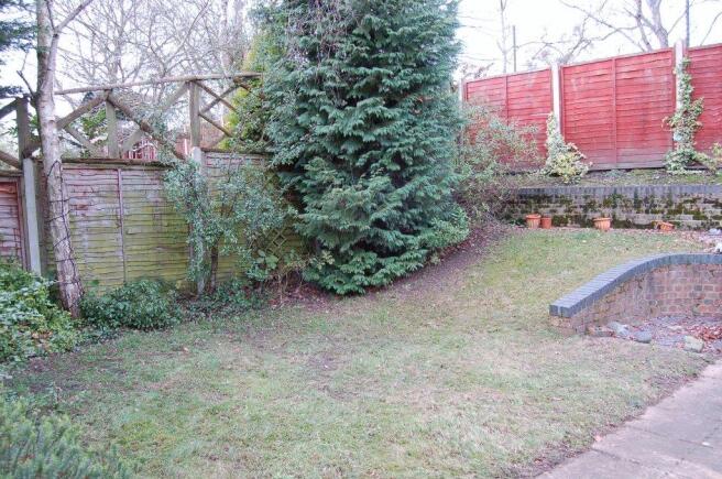 Rear garden