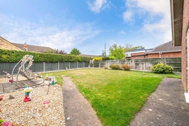 Rear garden