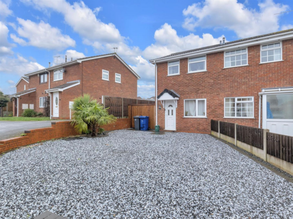 2-bed semi-detached on Mountbatten Close, Stretton, DE13, £175,000