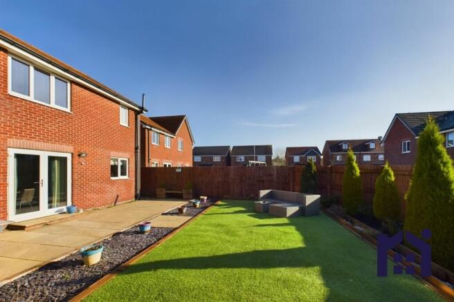 Rear garden