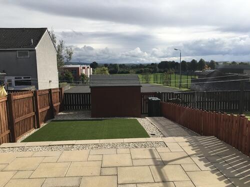 Back garden