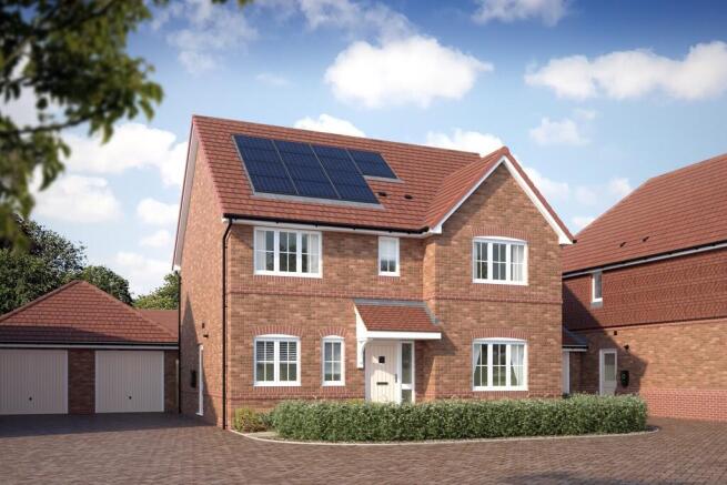 gidea house type cgi, 4 bedroom house for sale in didcot