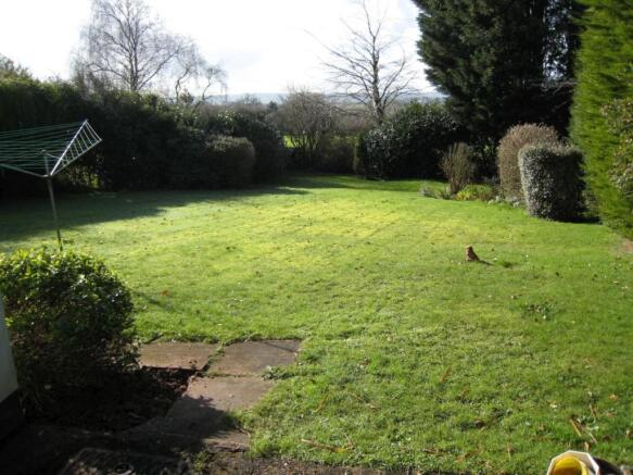 Rear Garden Aspect
