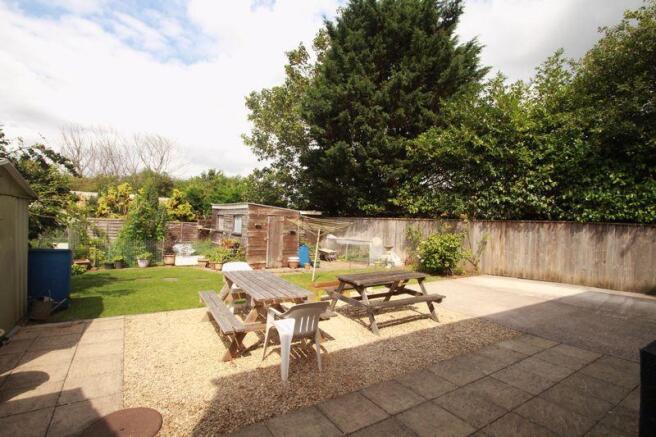 Rear garden