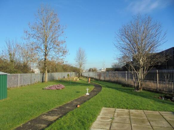 Rear garden