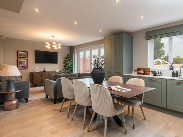 The Cambridge Kitchen dining family area