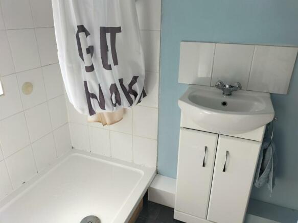 Downstairs shower room