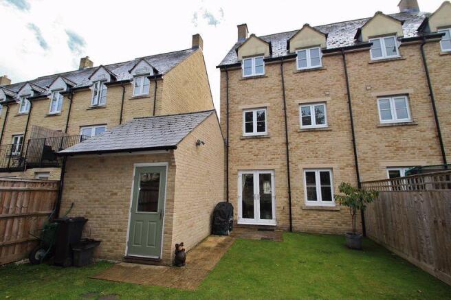 Rear of Property