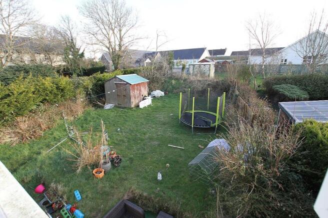 View over Garden from Bedroom 2